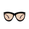 Tom Ford DORIS Sunglasses 01E shiny black - product thumbnail 1/4