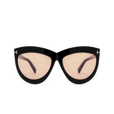 Tom Ford DORIS Sunglasses 01E shiny black - front view