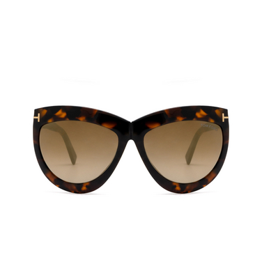 Gafas de sol Tom Ford DORIS 53G blonde havana - Vista delantera