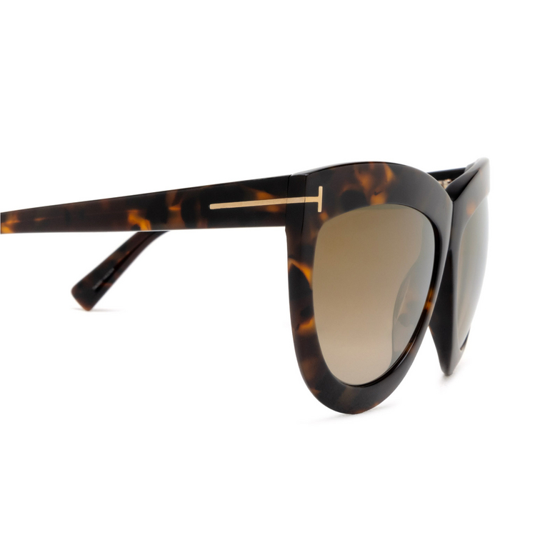 Lunettes de soleil Tom Ford DORIS 53G blonde havana - 3/4