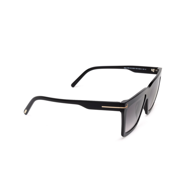 Occhiali da sole Tom Ford EDEN 01B shiny black - 2/4