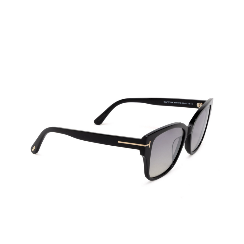 Occhiali da sole Tom Ford ELSA 01C shiny black - 2/4