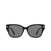 Lunettes de soleil Tom Ford ELSA 01D shiny black - Vignette du produit 1/4