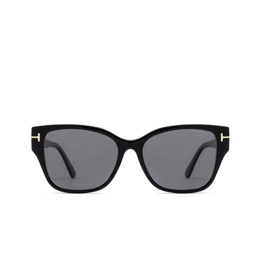 Gafas de sol Tom Ford ELSA 01D shiny black - Vista delantera