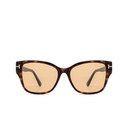 Tom Ford ELSA Sunglasses 52E dark havana