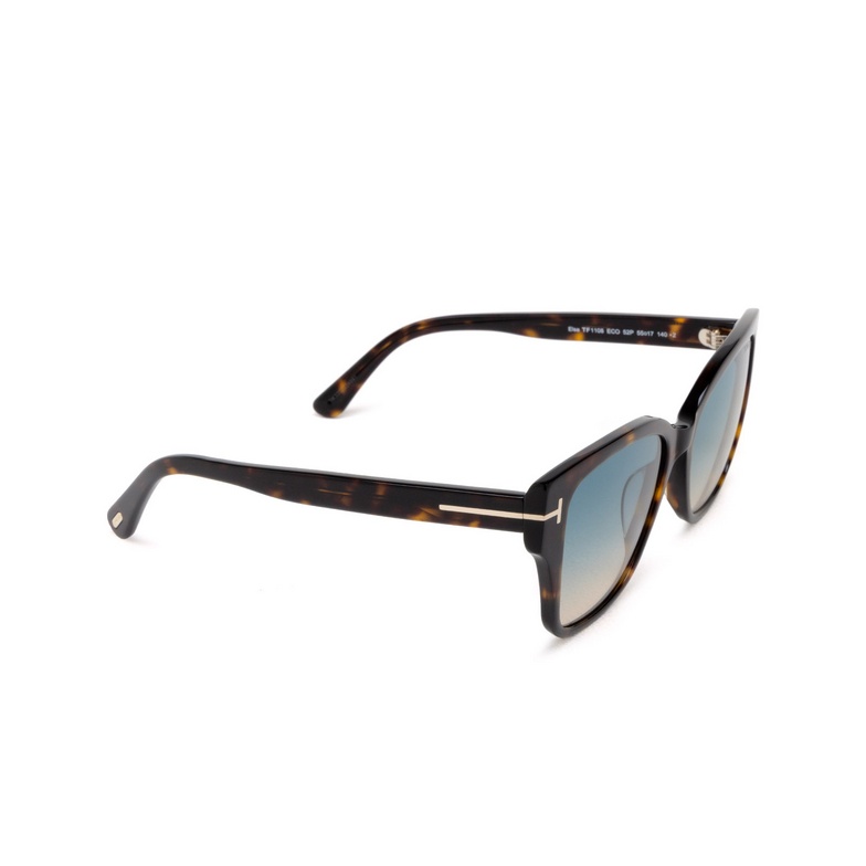 Tom Ford ELSA Sunglasses 52P dark havana - 2/4