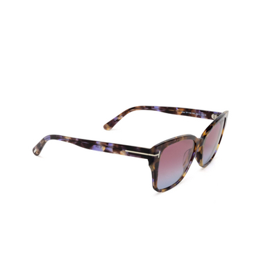 Tom Ford ELSA 55Z coloured havana - Dreiviertelansicht