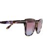 Tom Ford ELSA 55Z coloured havana - Miniatura del producto 3/4