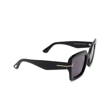 Tom Ford ESME 01A shiny black - Dreiviertelansicht