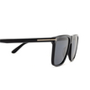 Lunettes de soleil Tom Ford FLETCHER 01D shiny black - Vignette du produit 3/4