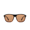 Tom Ford FRANCES Sonnenbrillen 05E black - Produkt-Miniaturansicht 1/4