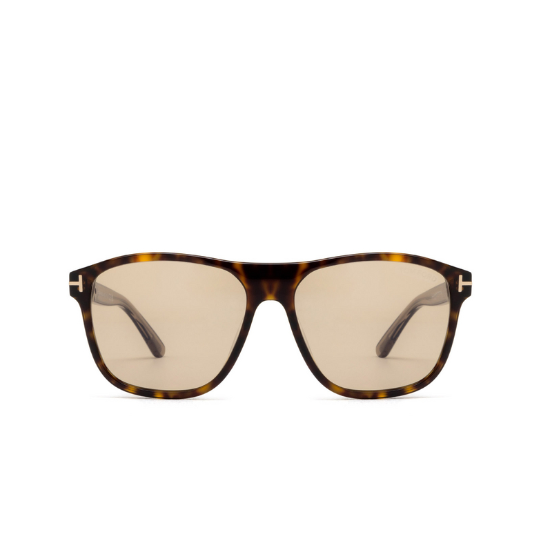 Occhiali da sole Tom Ford FRANCES 52E dark havana - 1/4