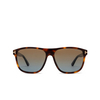 Lunettes de soleil Tom Ford FRANCES 53F blonde havana - Vignette du produit 1/4