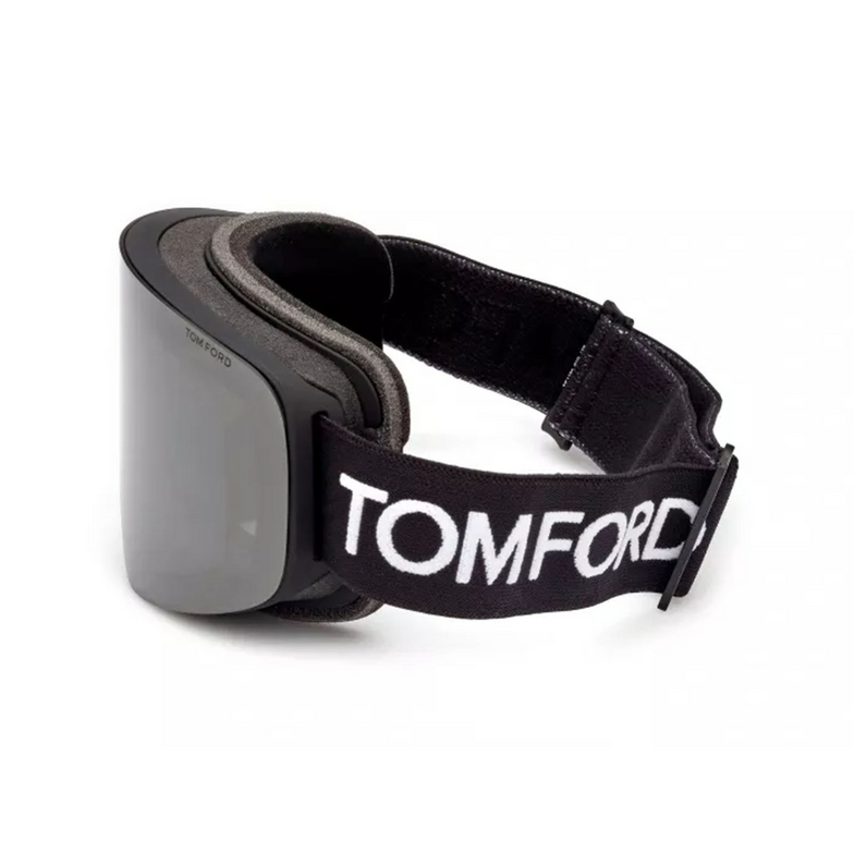 Lunettes de soleil Tom Ford FT1124 01C shiny black - 3/4