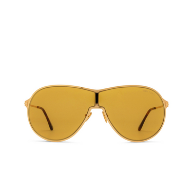 Tom Ford GAIA Sunglasses 30E shiny deep gold - front view