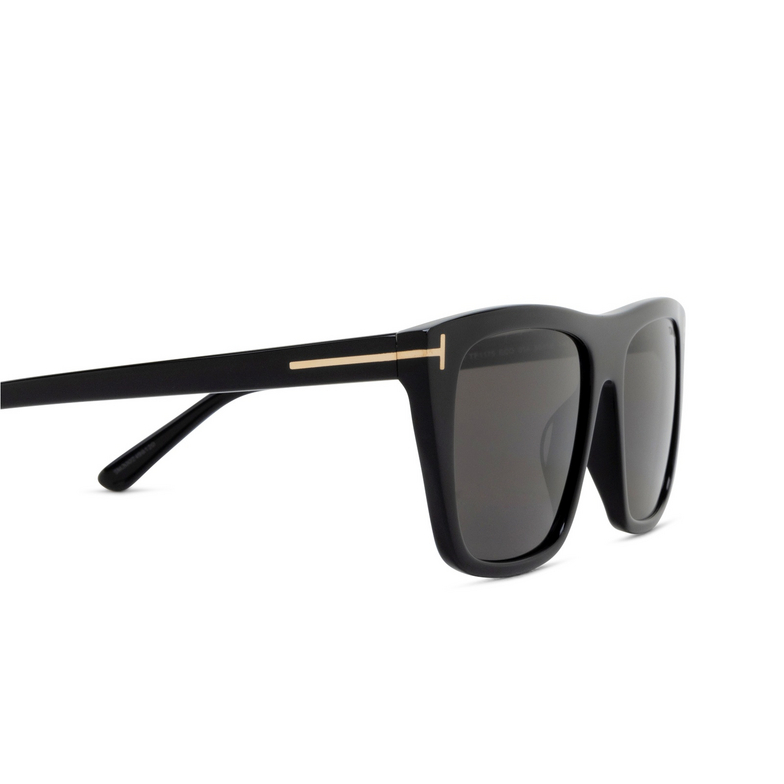 Gafas de sol Tom Ford ASLAN 01A shiny black - 3/4