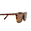 Lunettes de soleil Tom Ford ASLAN 53E blonde havana - Vignette du produit 3/4