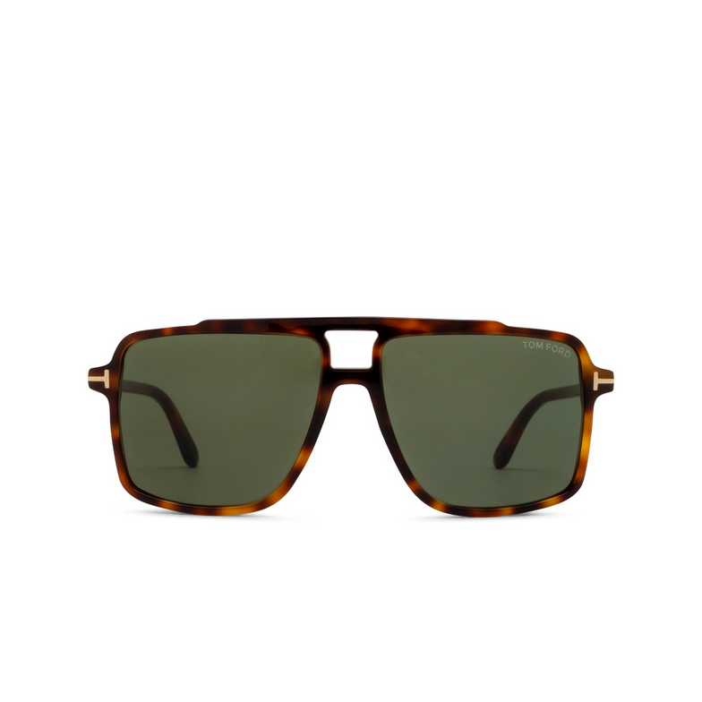 Lunettes de soleil Tom Ford KEMP 53N blonde havana - 1/4
