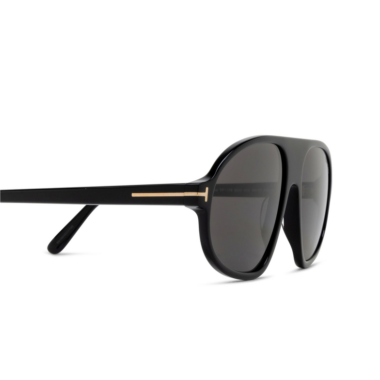 Tom Ford FT1178 Sunglasses 01A shiny black - 3/4