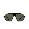 Gafas de sol Tom Ford EROL 52N dark havana - Miniatura del producto 1/4