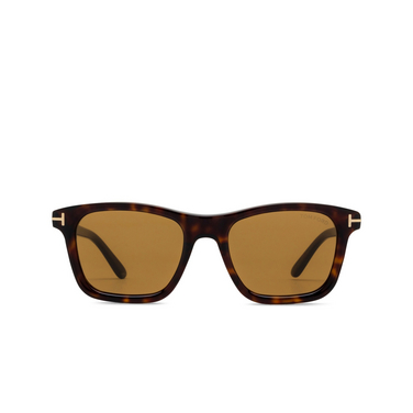 Tom Ford BARRON Sunglasses 52E dark havana - front view
