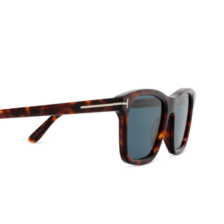 Lunettes de soleil Tom Ford FT1179 54V red havana - 3/4