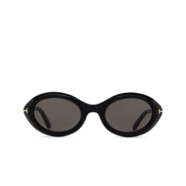 Lunettes de soleil Tom Ford CARMEN 01A shiny black - Vue de face