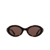 Gafas de sol Tom Ford CARMEN 52E dark havana - Miniatura del producto 1/4