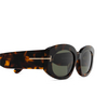 Lunettes de soleil Tom Ford FT1187 52N dark havana - Vignette du produit 3/4