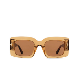 Tom Ford BRIGITTA Sonnenbrillen 45E shiny light brown