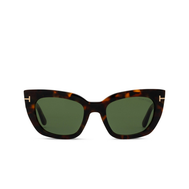 Tom Ford FT1190 Sunglasses 52N dark havana - front view