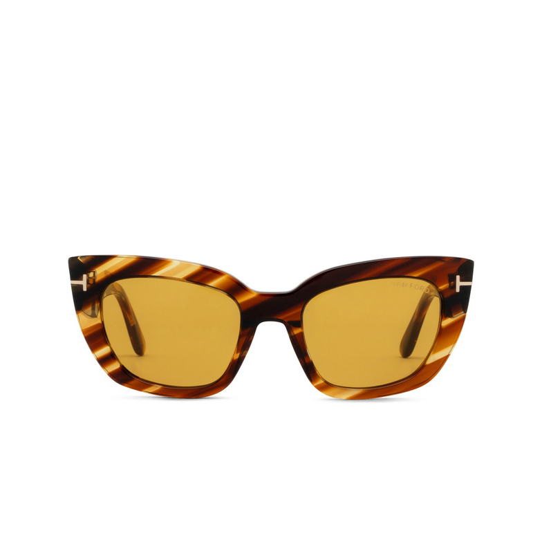 Tom Ford FT1190 Sunglasses 53E blonde havana - 1/4