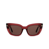 Occhiali da sole Tom Ford ATHENA 69E shiny bordeaux - anteprima prodotto 1/4