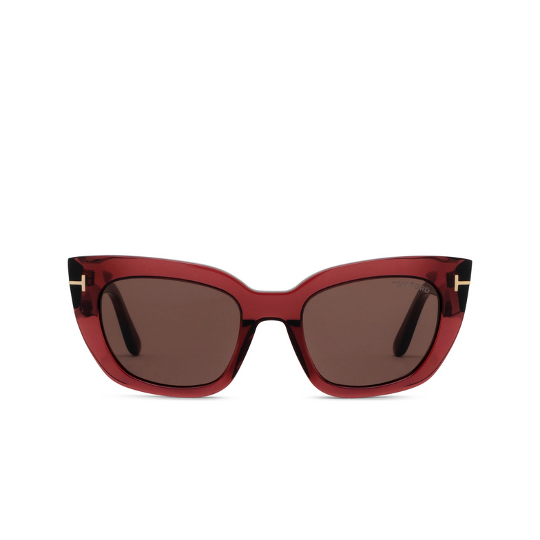 Occhiali da sole Tom Ford ATHENA 69E shiny bordeaux - 1/4