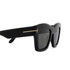 Tom Ford LUNA Sonnenbrillen 01D shiny black - Produkt-Miniaturansicht 3/4