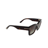 Tom Ford LUNA Sunglasses 52B dark havana - product thumbnail 2/4