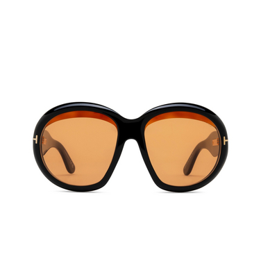 Gafas de sol Tom Ford ANGELLICA 01E shiny black - Vista delantera