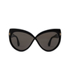 Tom Ford FT1196 Sunglasses 01A shiny black - product thumbnail 1/4