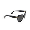 Tom Ford FT1196 Sunglasses 01A shiny black - product thumbnail 2/4