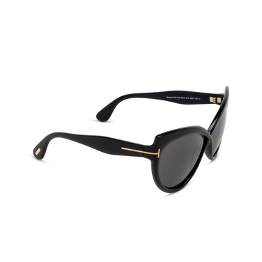 Occhiali da sole Tom Ford BEATRICE 01A shiny black - tre quarti