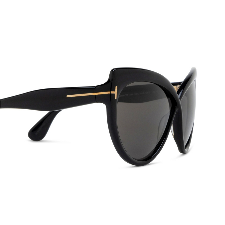 Tom Ford FT1196 Sunglasses 01A shiny black - 3/4