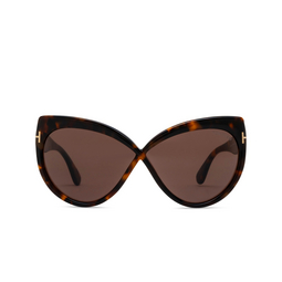 Tom Ford FT1196 Sunglasses 52E dark havana