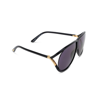 Tom Ford AXEL 01A shiny black - Dreiviertelansicht