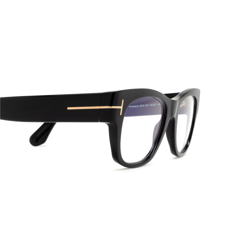 Tom Ford FT5040-B Eyeglasses 001 shiny black - 3/4