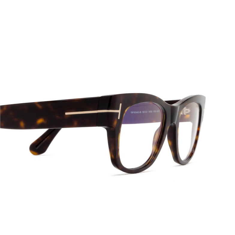 Tom Ford FT5040-B Eyeglasses 052 dark havana - 3/4