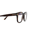 Tom Ford FT5542-B Korrektionsbrillen 052 dark havana - Produkt-Miniaturansicht 3/4