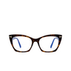 Gafas graduadas Tom Ford FT5709-B 052 dark havana - Miniatura del producto 1/4