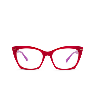 Tom Ford FT5709-B Eyeglasses 072 shiny dark pink - front view