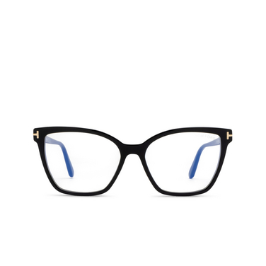 Tom Ford FT5812-B Eyeglasses 001 shiny black - front view