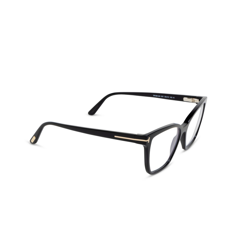 Tom Ford FT5812-B Eyeglasses 001 shiny black - 2/4